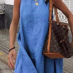 Levency Flowly O Neck Sleeveless Mini Dress 18 Levency Flowly O Neck Sleeveless Mini Dress