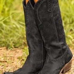 Levency Knee Hight Chunky Heels Boots