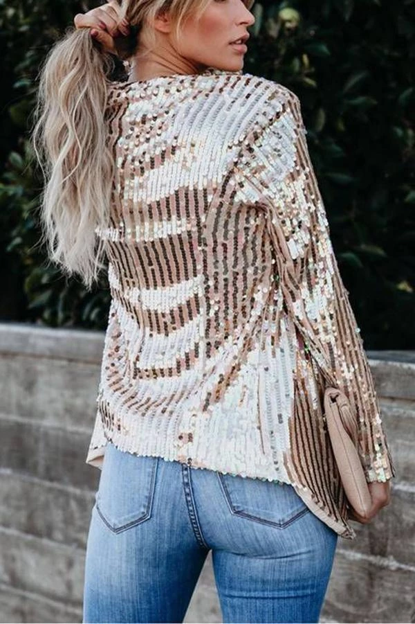 Levency New In Break The Bank Sequin Blazer 24 Levency New In Break The Bank Sequin Blazer