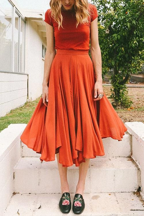 Levency High Waist Pockets Bow Tie Skirts 1 Levency High Waist Pockets Bow Tie Skirts