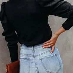 Levency New In Balloon Sleeve Knit Jumper 19 Levency New In Balloon Sleeve Knit Jumper