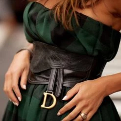 Levency New In Metal D Wide Belt