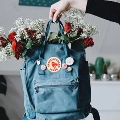 Levency Canvas School Backpack