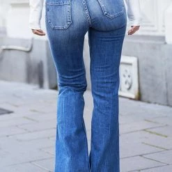 Levency Pocket Trumpet Flare Jeans New In