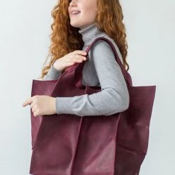 Levency Oversized Leather Tote Bag New In