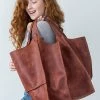 Levency Oversized Leather Tote Bag New In