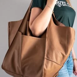 Levency Oversized Shoulder Hobo Bag