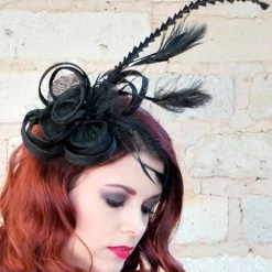 Levency Feather Mesh Fascinator New In 17 Levency Feather Mesh Fascinator New In