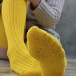 Levency New In Cotton Over Knee Socks