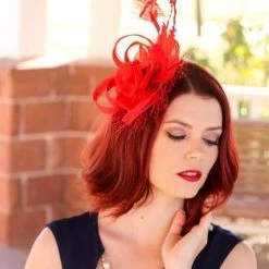 Levency Feather Mesh Fascinator New In 25 Levency Feather Mesh Fascinator New In