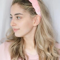 Levency Velvet Braid Headband New In