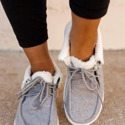 Levency New In Gypsy Jazz Odeme Sherpa Cuffed Sneaker