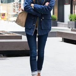 Levency Thick Soft Fleece Parka Coat New In