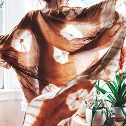 Levency New In Print Long Sleeve Kimono Cardigan