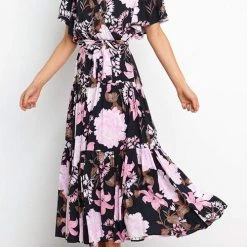 Levency New In Print Ruffles Wrap Maxi Dress 31 Levency New In Print Ruffles Wrap Maxi Dress