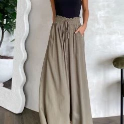 Levency New In Drawstring Wide Leg Pants 47 Levency New In Drawstring Wide Leg Pants