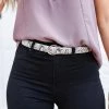 Levency Skinny Snakeskin Belt New In