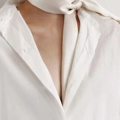 Levency Solid Ribbon Scarf New In