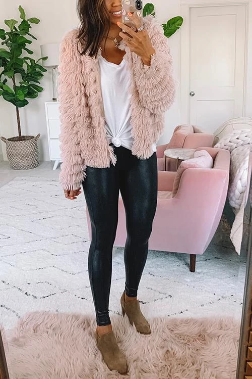 Levency High Waisted Skinny PU Leggings 3 Levency High Waisted Skinny PU Leggings