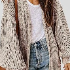 Levency Open Front Classical Cardigan