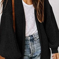 Levency Open Front Classical Cardigan